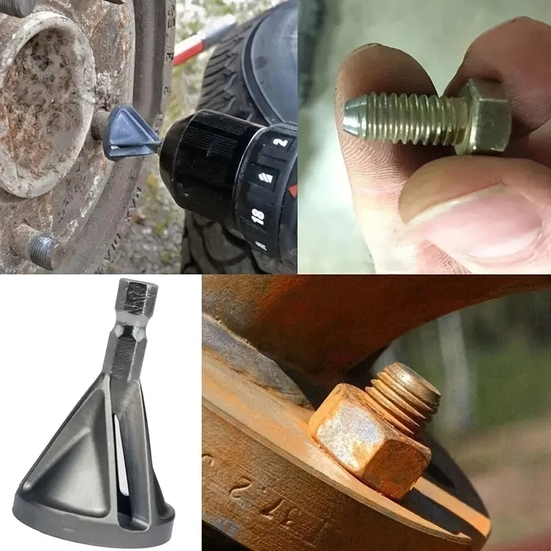 Metal Deburring Chamfering Tool – Drill Chuck Angle Grinder Bit
