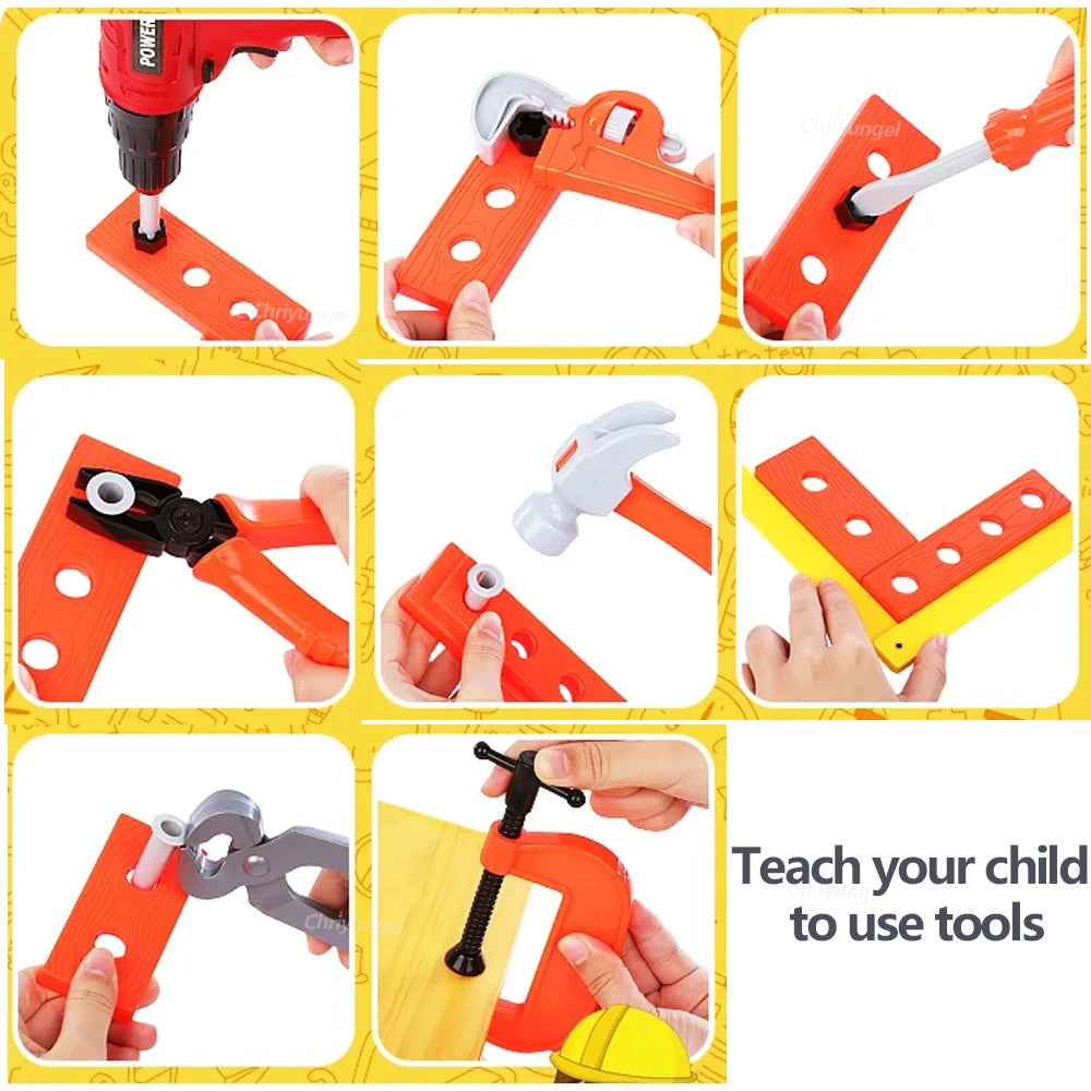 38/41pcs Kids Tool Set – Build, Fix & Pretend Like a Pro!
