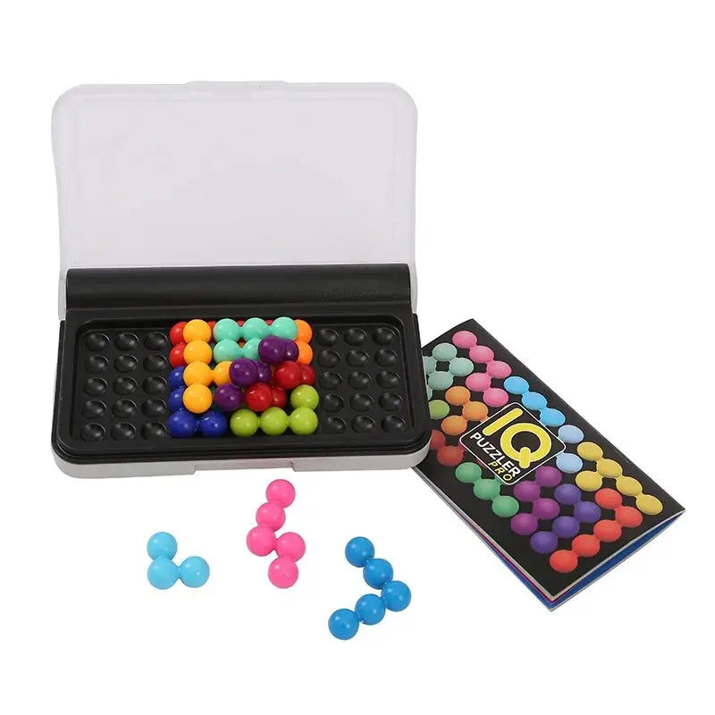120 Challenges IQ 3D Puzzle Board Game – Classic Pyramid Brain Teaser 🧠🔺