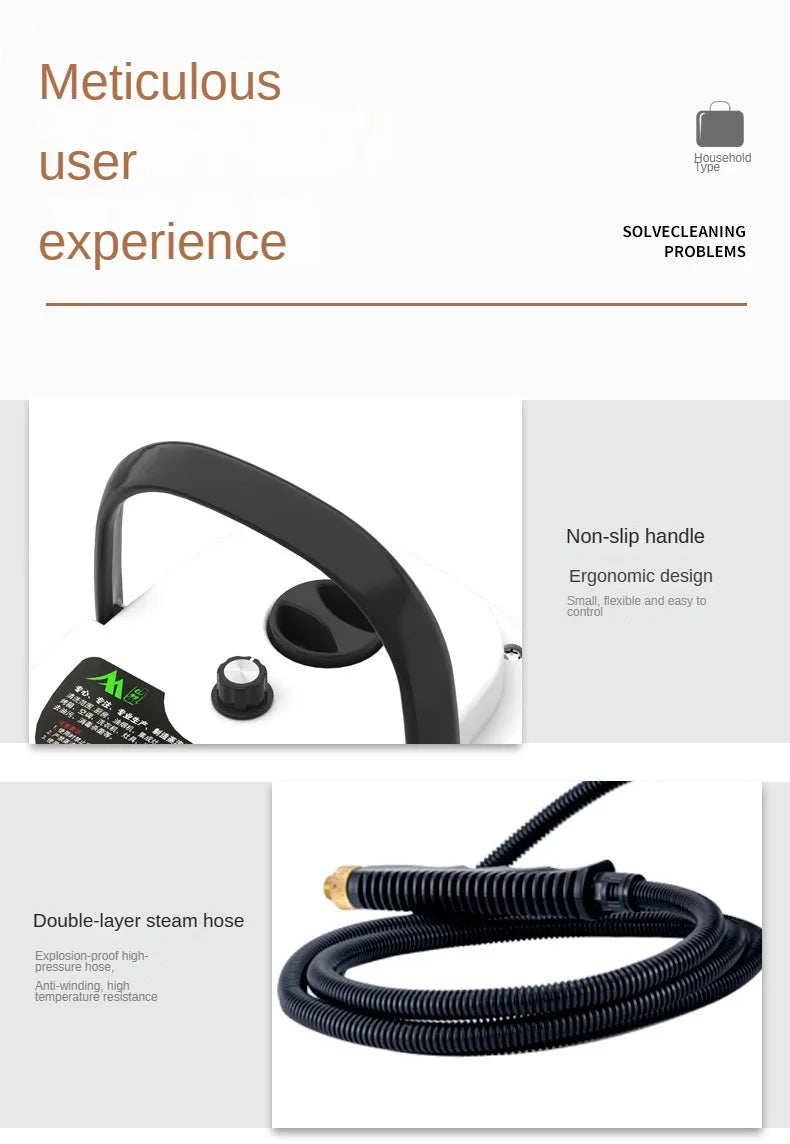 High Temp Steam Cleaner for Home & Car