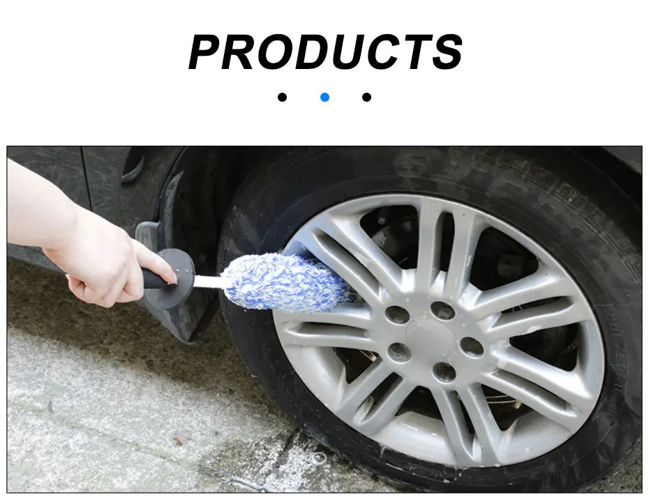 SEAMETAL Ultra Soft Wheel Brush & Mitt Set!