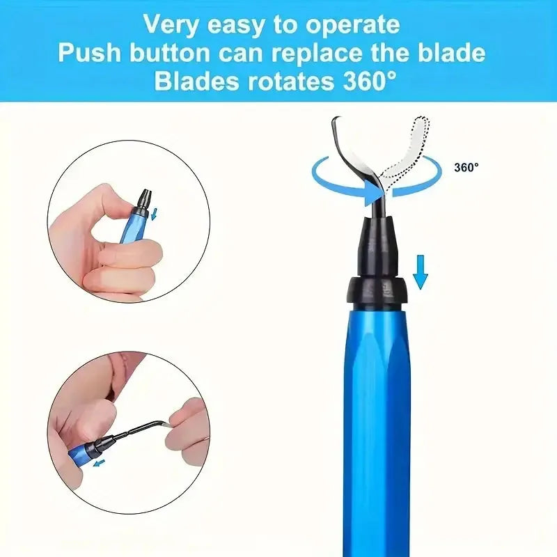 NB1100 Deburring Tool Kit for Metal & Plastic