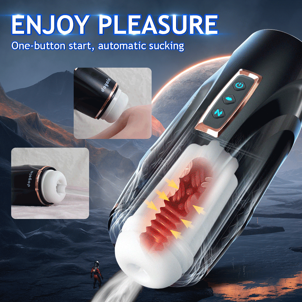 Automatic Thrusting & Sucking Male Stroker