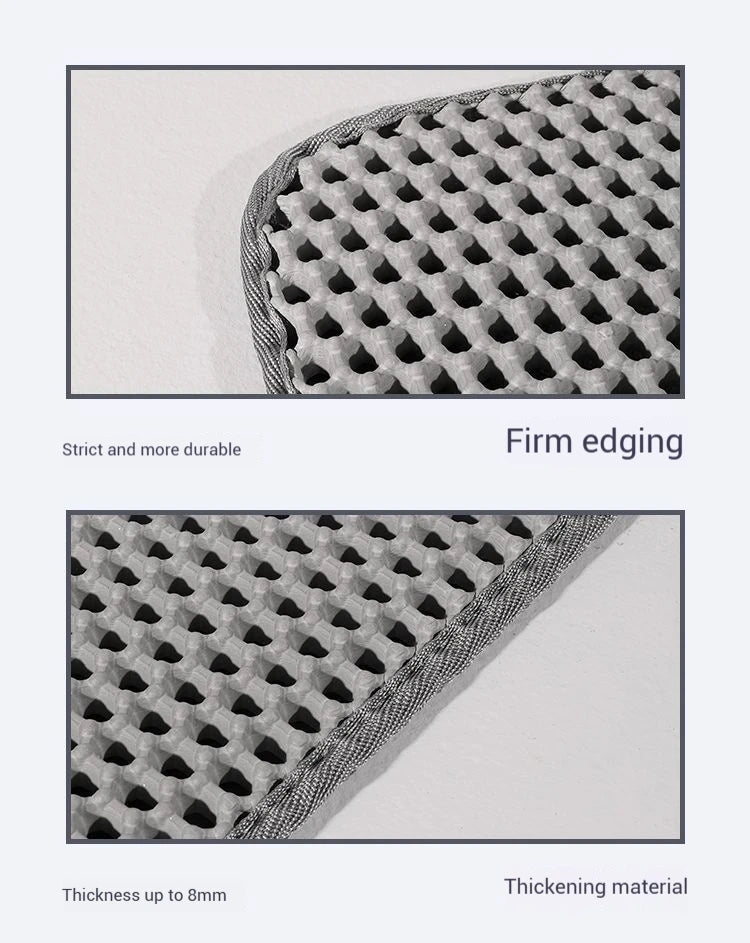 Large Cat Litter Mat – Waterproof & Double Layer for Easy Cleanup!
