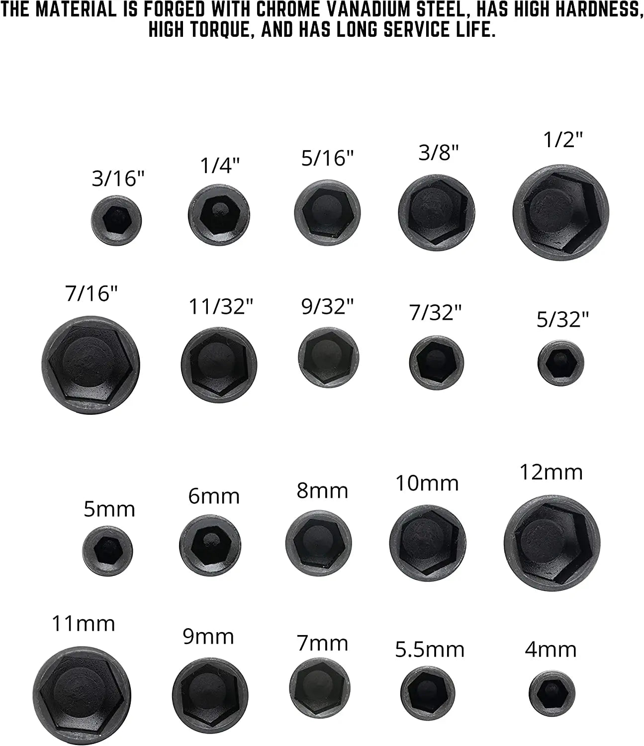 9-Piece Hex Nut Driver Set – Power in Every Turn!