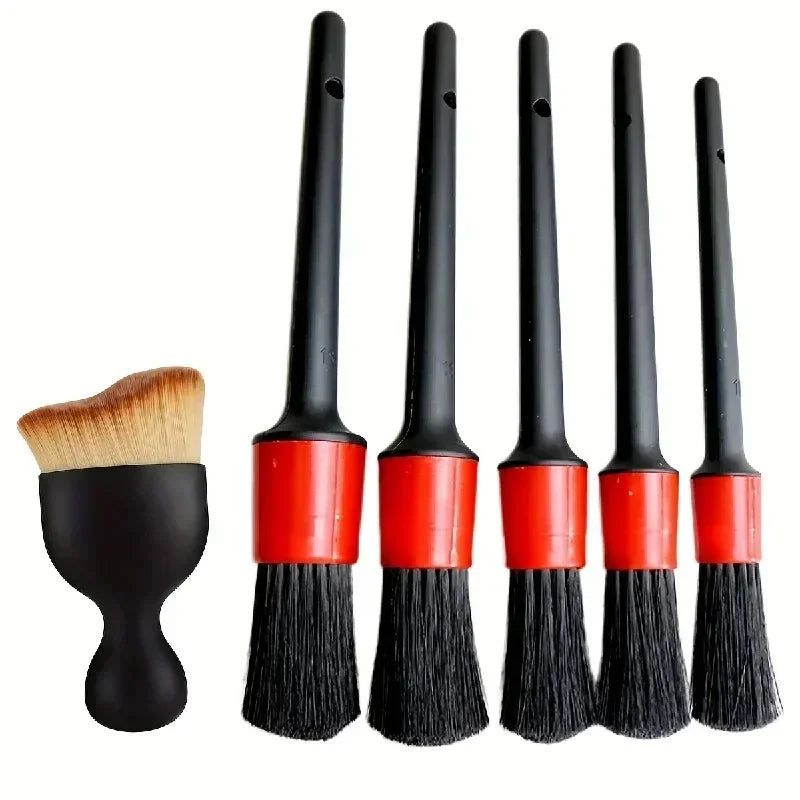 6-in-1 Detailing Brush Set – Clean Every Corner!