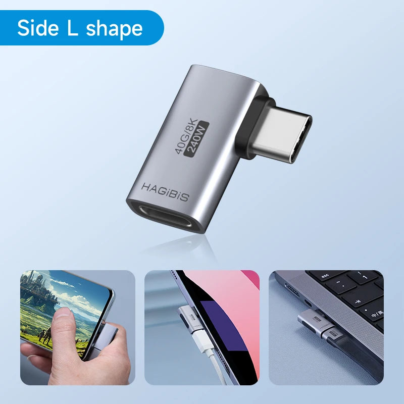 Hagibis 240W USB-C Adapter – Speed, Power, Precision!