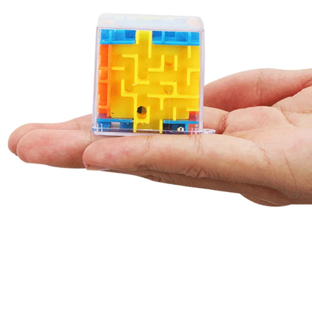 Mini 3D Maze Puzzle Cube – Stress Relief Toy