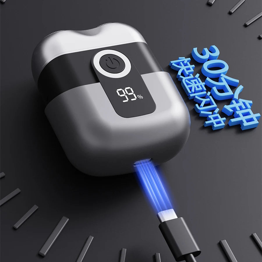 Electric Smart Rechargeable Dual Blade Shaver
