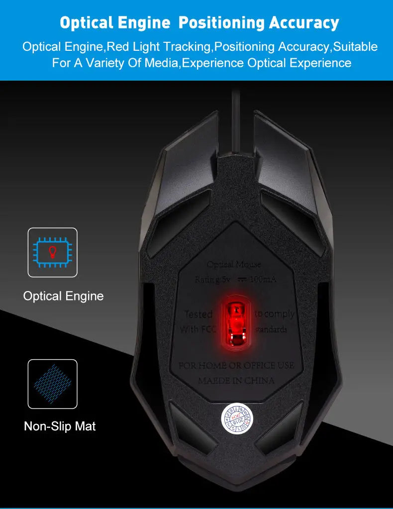 Ergonomic Gaming Mouse – Precision Meets Comfort!