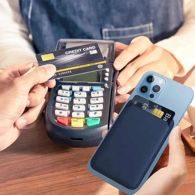 Luxury For Magnetic Leather Wallet Case