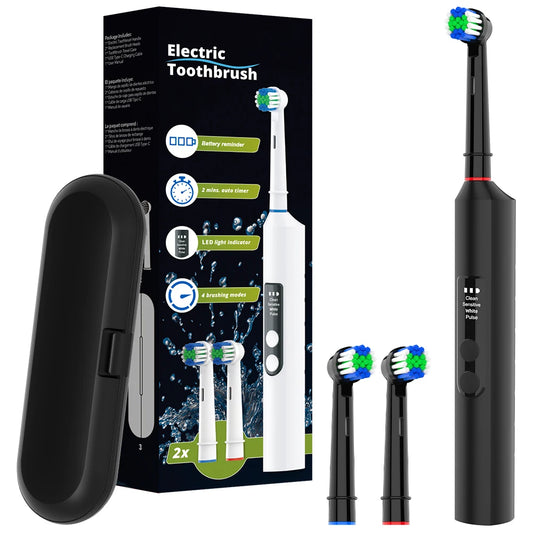 Smart Electric Toothbrush USB Rechargeable 4 Modes