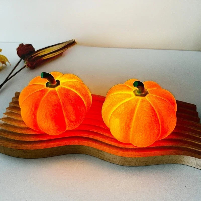 Halloween Pumpkin LED Night Light Lantern