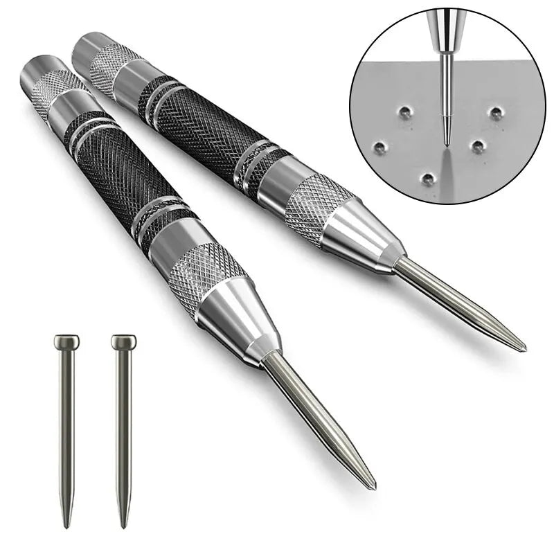 Spring Type Automatic Center Punch Locator.