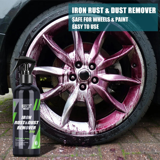 HGKJ Iron Remover Spray – Melt Rust, Restore Shine!