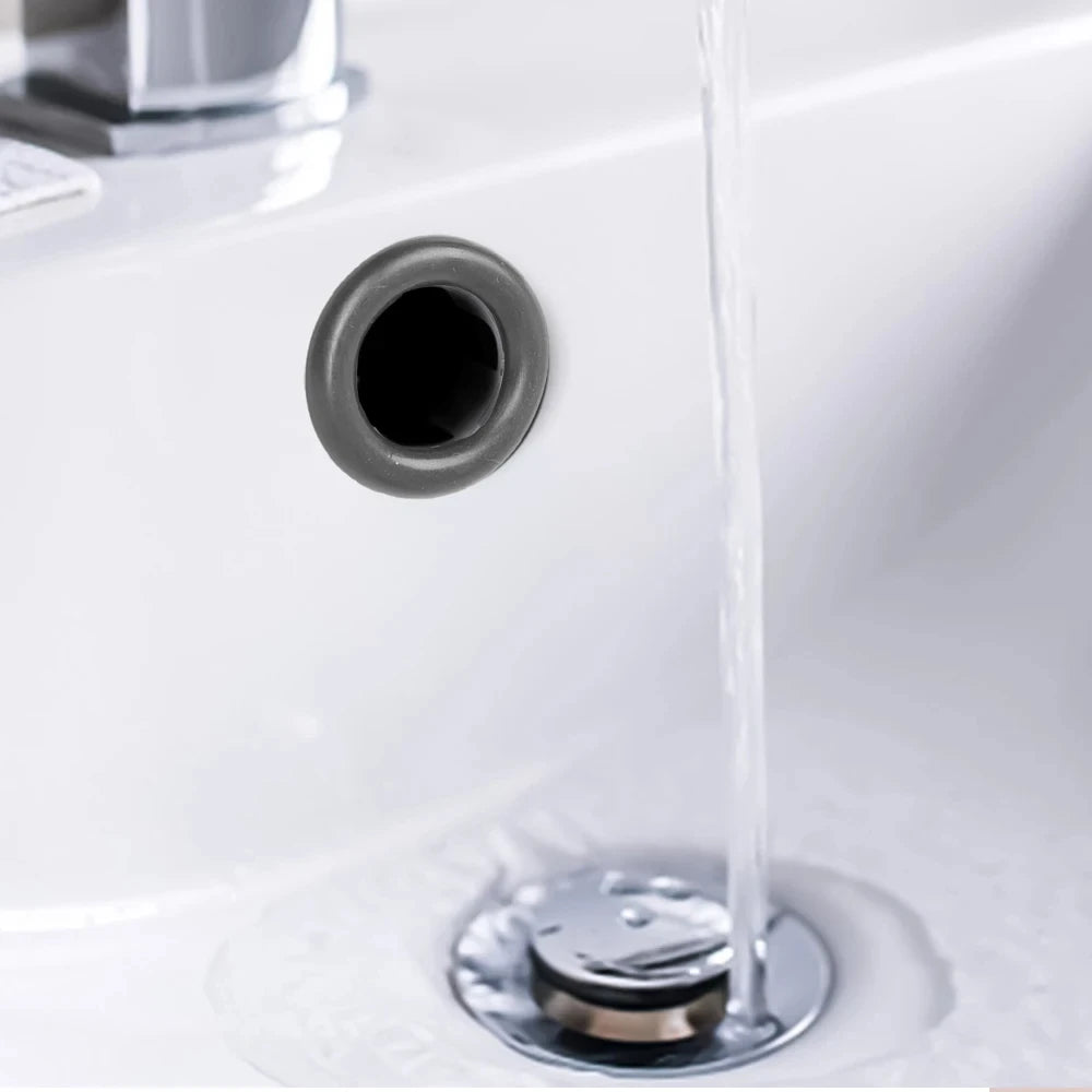 4Pcs Overflow Drain Cover for Sink & Bathtub