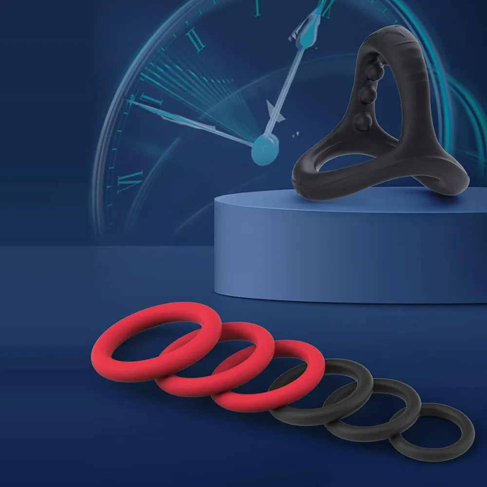 Ultra-Soft Silicone Cock Rings for Stronger Erections