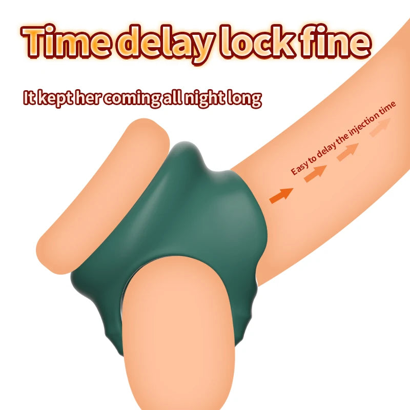 Reusable Silicone Penis Ring for Delay