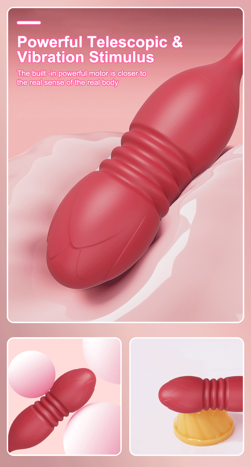 Rose-Sucking Vibrator G Spot Stimulator