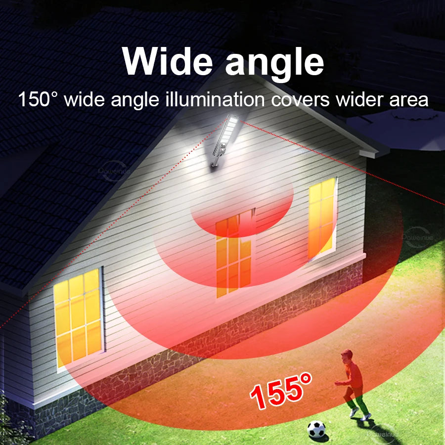 600W Solar Motion Sensor Light Outdoor