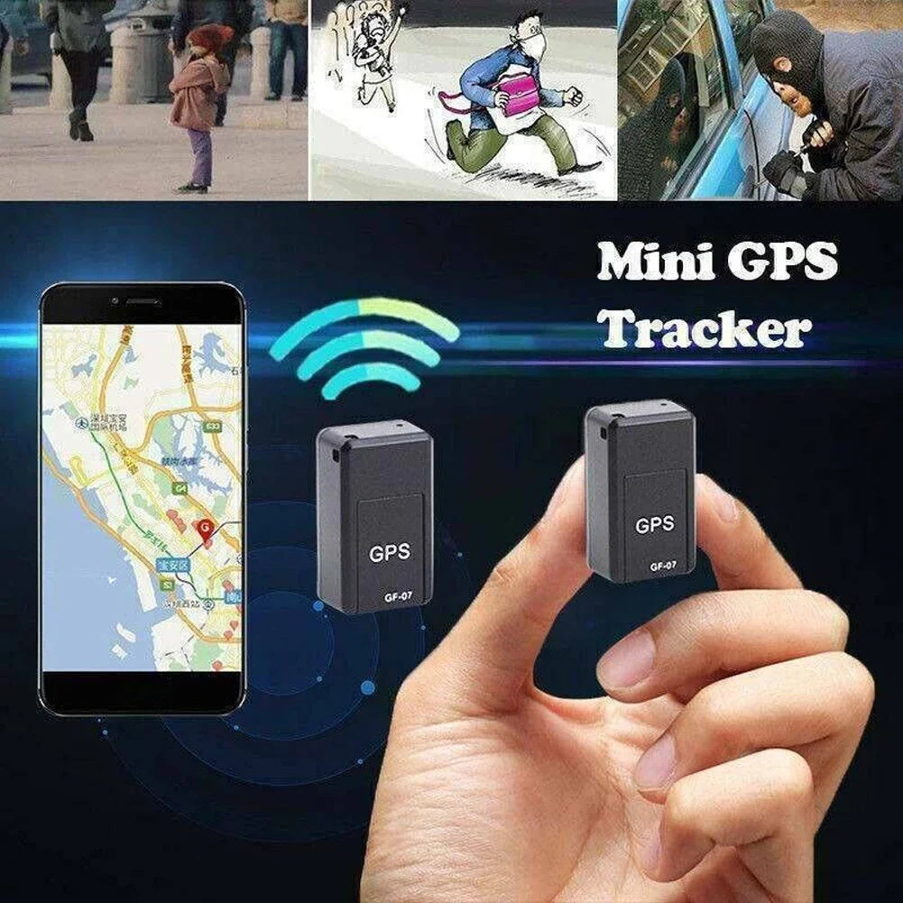 Secure your vehicle with GF08 Mini Magnetic GPS Tracker!