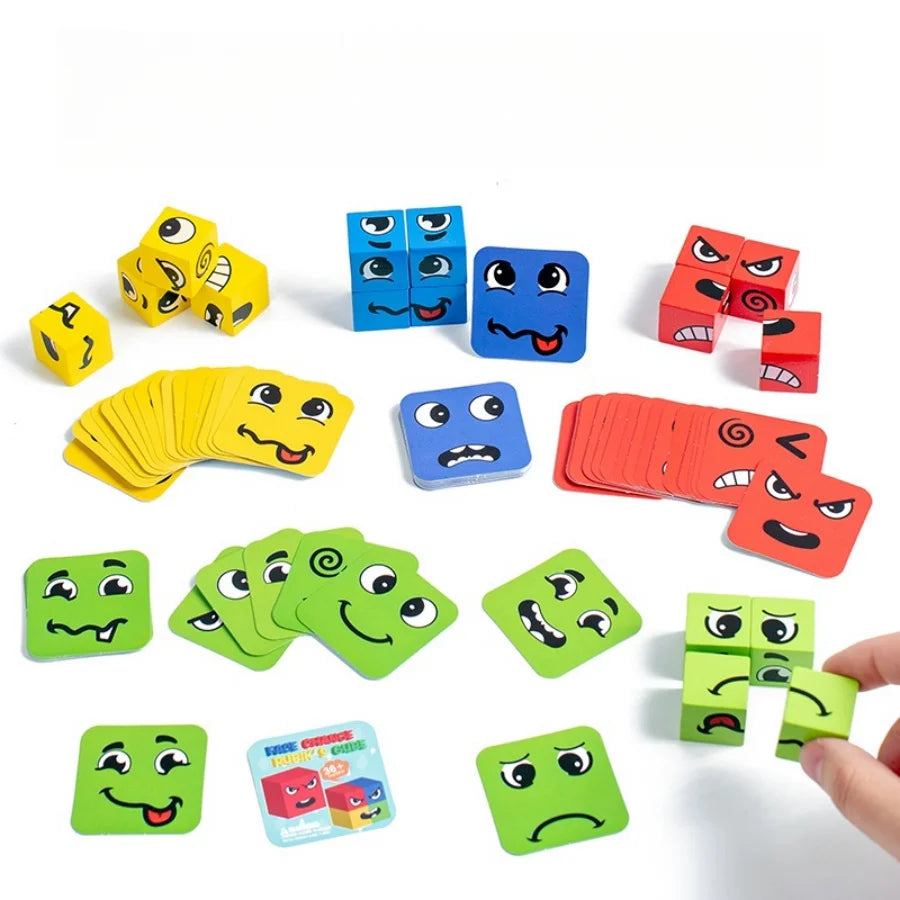 Kids Emotion Face Puzzle – Match, Think, Express & Play!