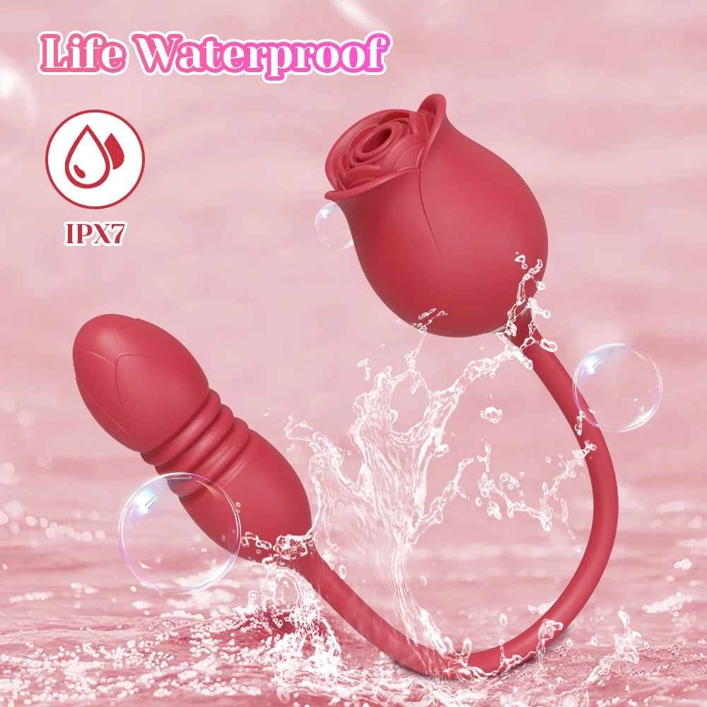 Rose-Sucking Vibrator G Spot Stimulator