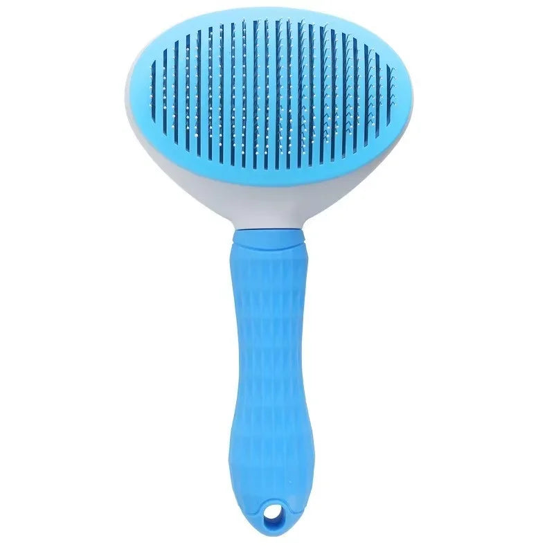 Automatic Pet Hair Removal Grooming Comb