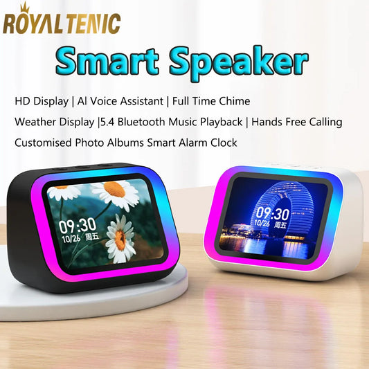 Smart Bluetooth Speaker with Weather Display
