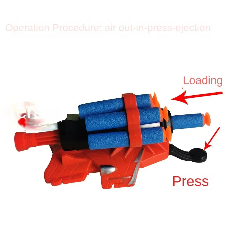 Wrist Soft Bullet Launcher – Wear, Aim & Fire with Fun!
