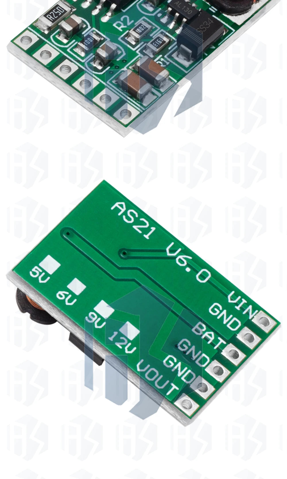 3.7V–12V Charger & Discharger DC-DC Boost Module