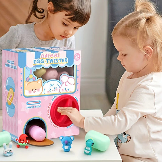 Gacha Machine Toy with 6 Surprise Mini Dolls