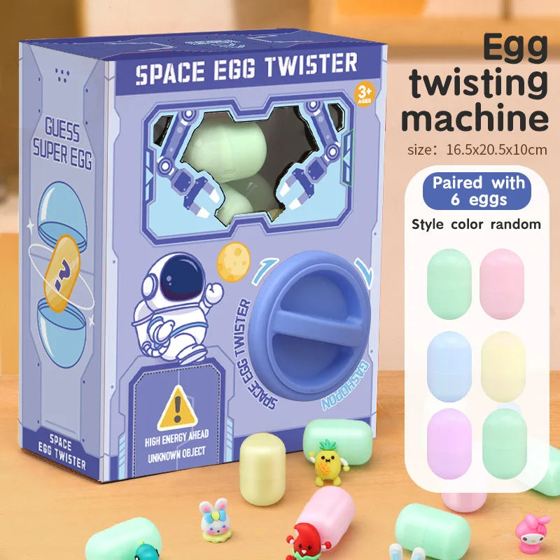 Gacha Machine Toy with 6 Surprise Mini Dolls