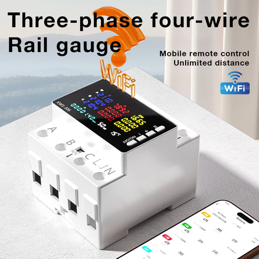 WiFi Smart 3-Phase Power Energy Meter