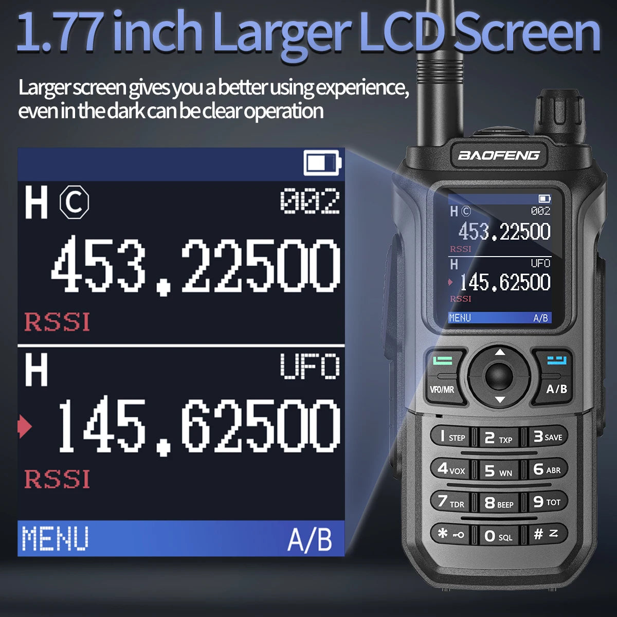 Baofeng UV-21 Pro V2 Waterproof Long-Range Radio