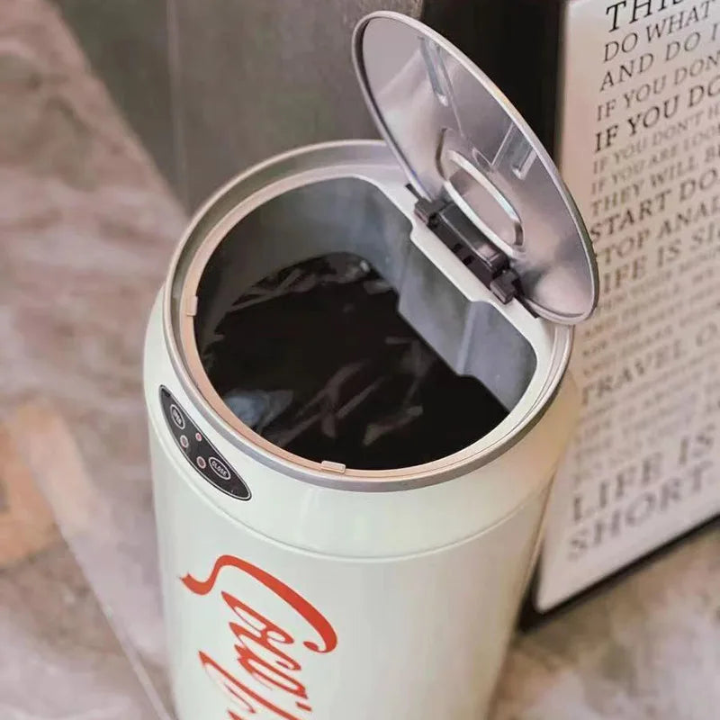 Smart Sensor Trash Can with Lid – Large Capacity