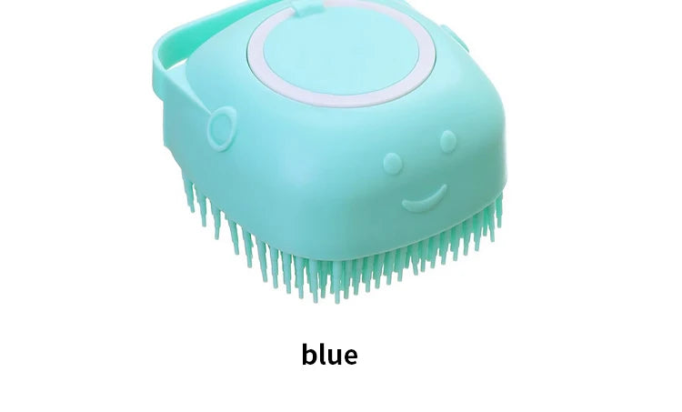 Bathroom Puppy Big Dog Cat Bath Massage Gloves Brush