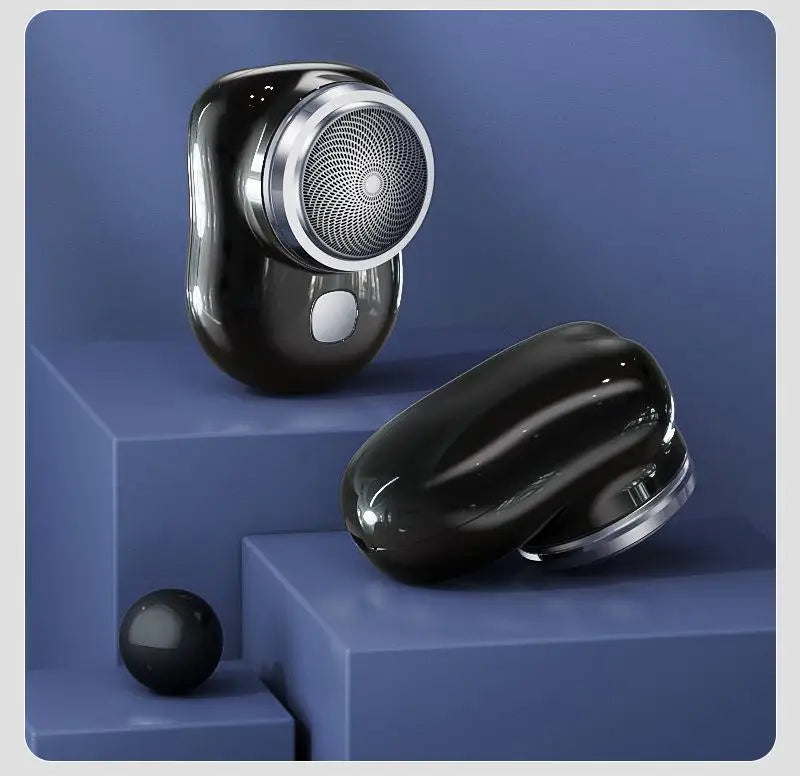 Mini Electric Travel Shaver – USB Rechargeable Razor