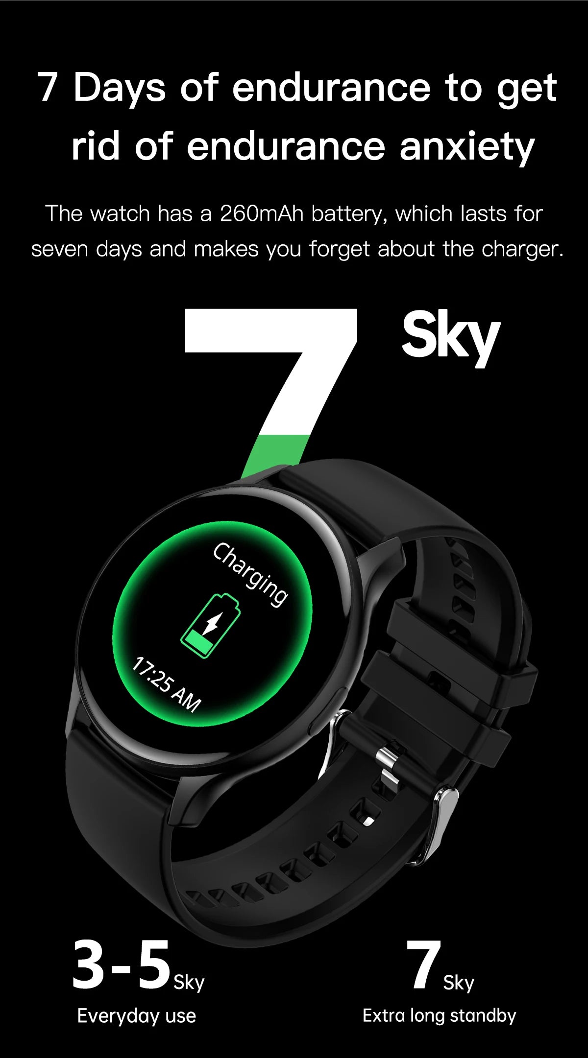 Smart Fitness Watch 1.43” Full Touch Screen