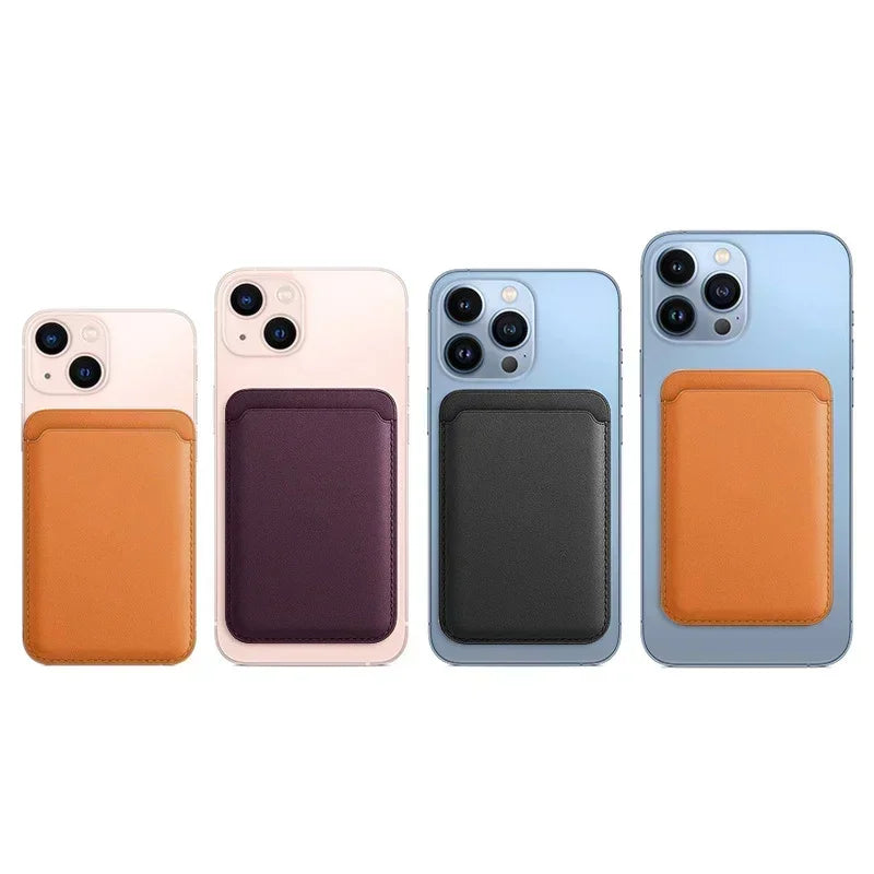 Luxury For Magnetic Leather Wallet Case
