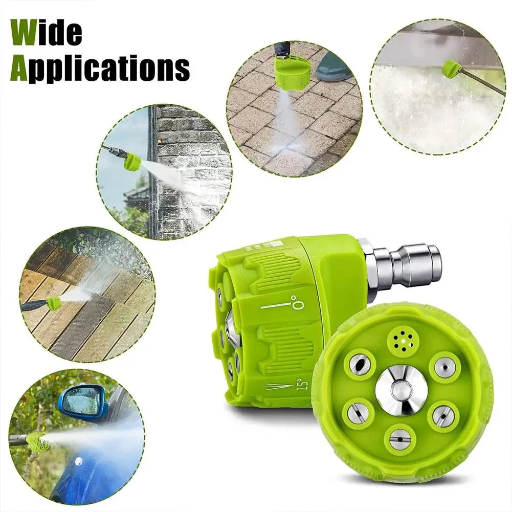 Universal 6-in-1 Power Washer Nozzle Tip