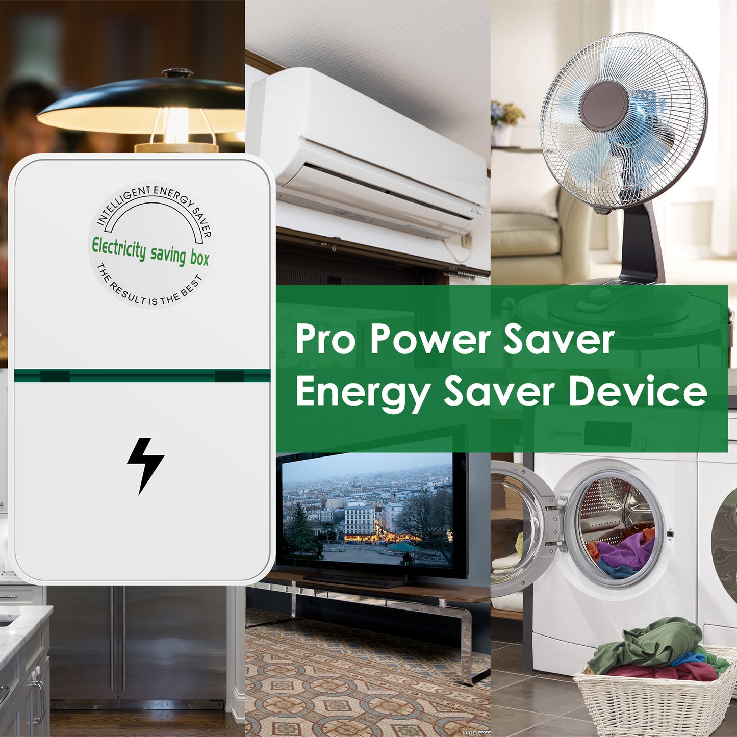 Power Saver Box 90V–250V – 2/4 Pcs Set