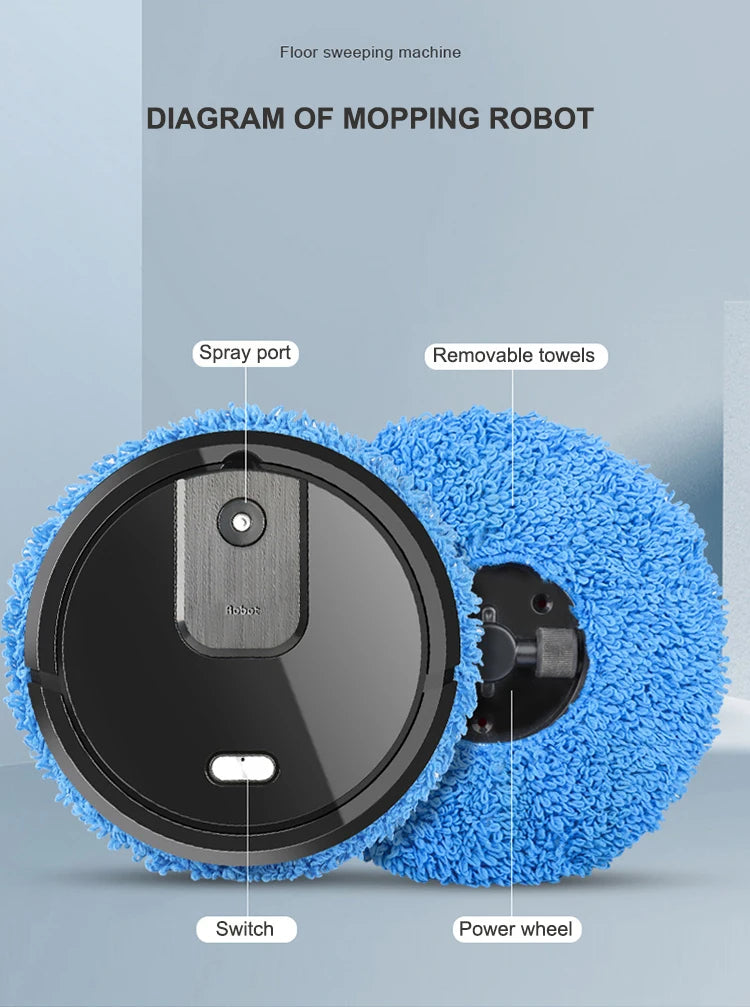 Multifunction Smart Robot Vacuum Cleaner Wireless