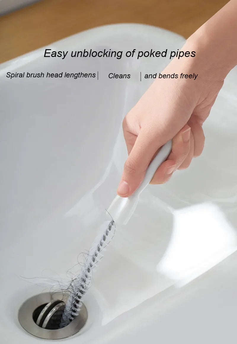 Flexible Pipe Dredging Brush for Deep Drain Cleaning