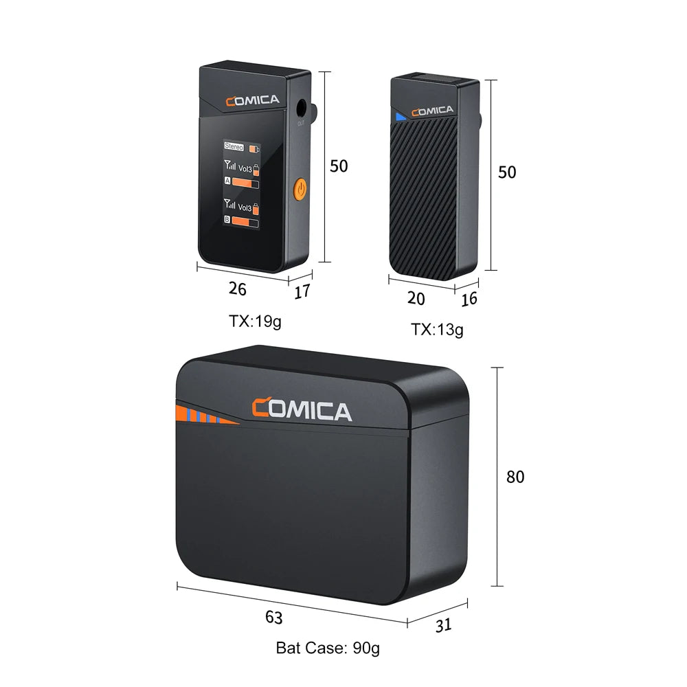 Comica Vimo C Mini Wireless Lapel Microphone Kit