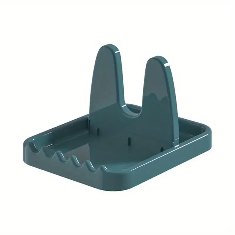 Foldable Pot Lid & Spoon Holder Kitchen Organizer Rack Stand