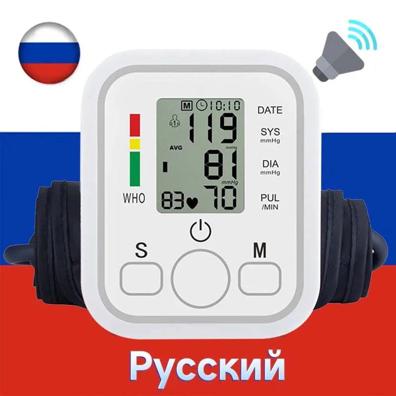 Digital Arm Blood Pressure Meter Medical Pressure