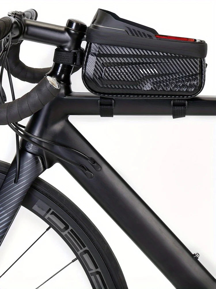 Waterproof Bicycle Top Tube Frame Bag – Hard Shell