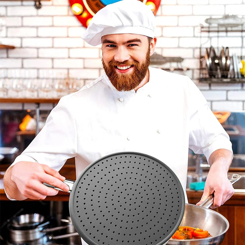 Silicone Oil Splatter Guard for Frying Pans