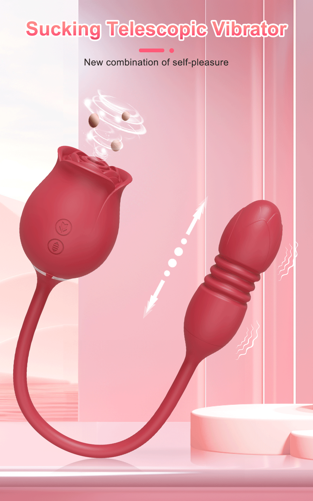 Rose-Sucking Vibrator G Spot Stimulator